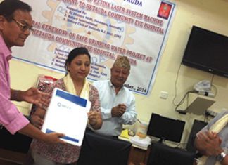 Laser Retina System For Hetauda Community Eye Hospital