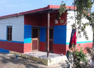 House for earthquake-hit victims at Bastipur
