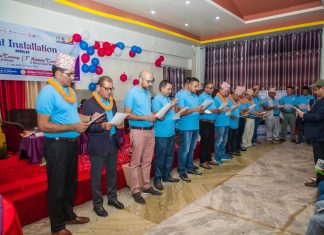 रोटरी र रोट्रयाक्ट क्लब अफ हेटौंडाकोे पदस्थापना