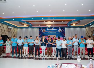 The oath-taking ceremony of the new elected member, 2024-25